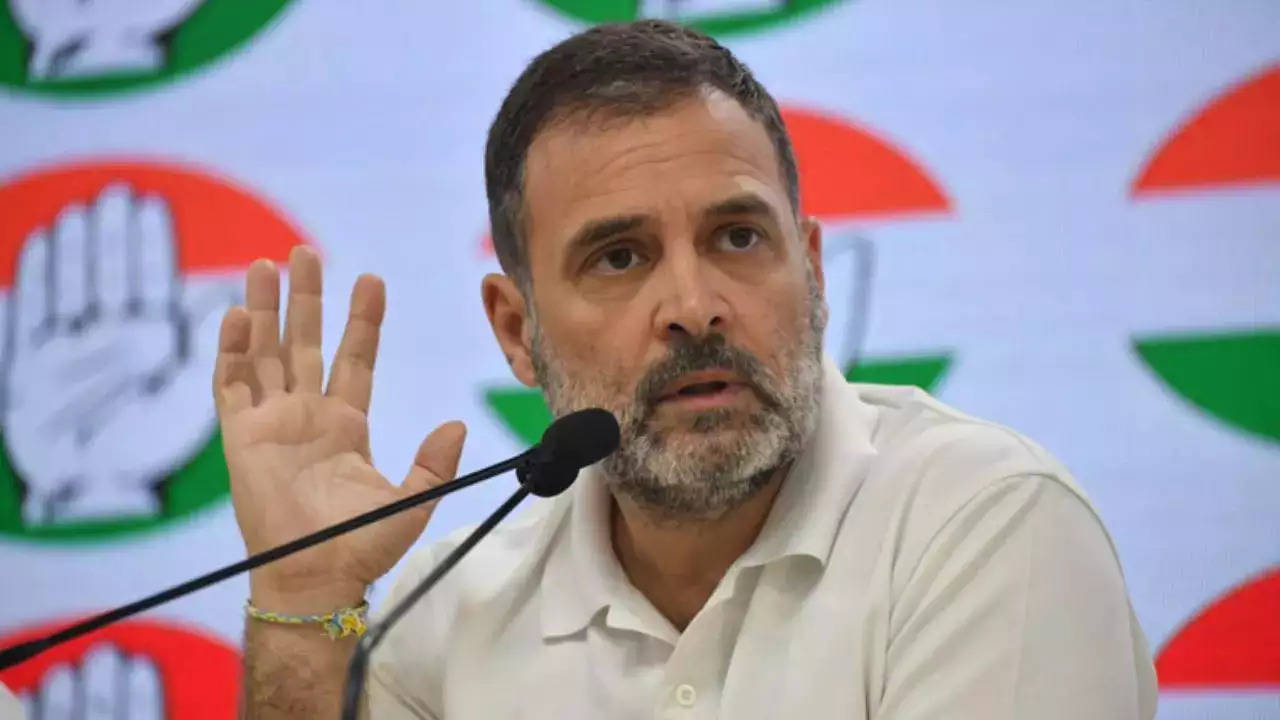 Rahul Gandhi.